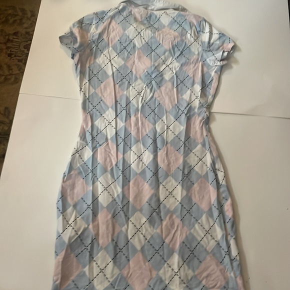 Cute pastel collared dress - Picture 3 of 3